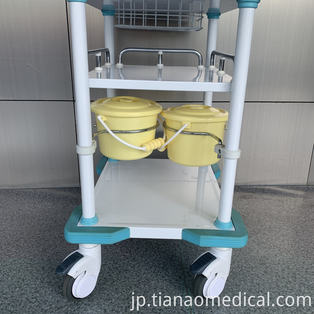 Hospital Aluminum Alloy Treatment Trolley